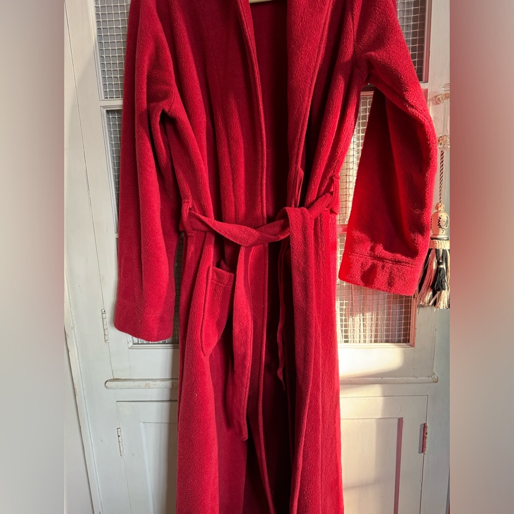 LL Bean Women’s Fleece Robe - Small